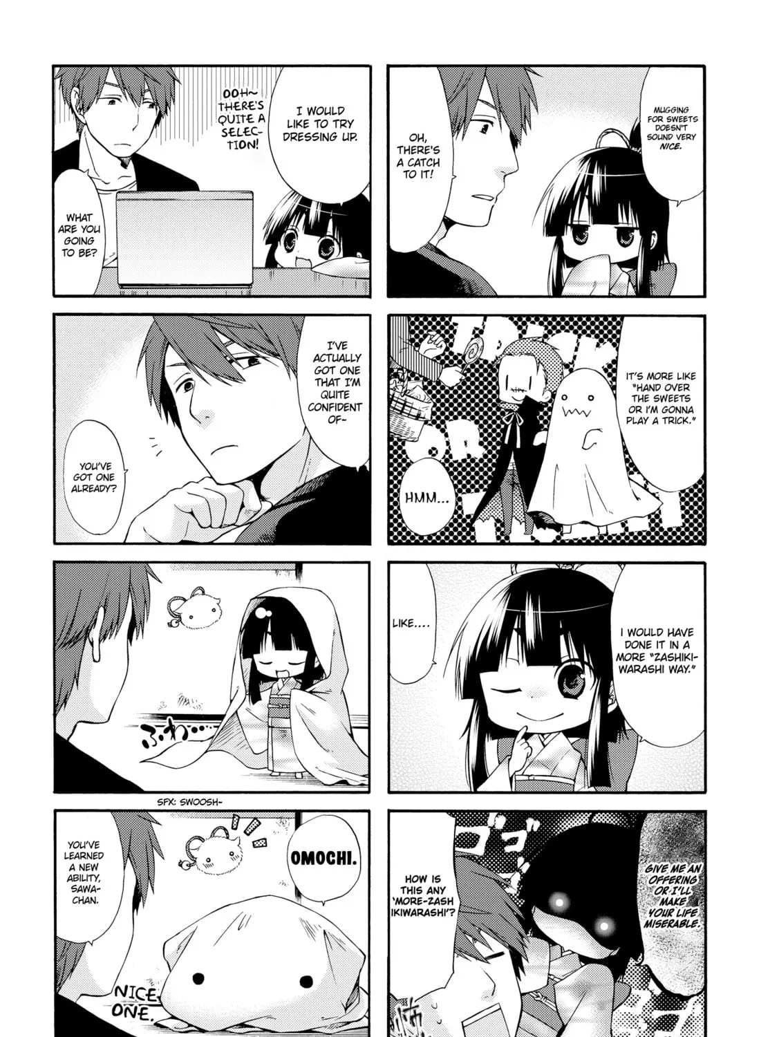 Because the apartment, with the Zashikiwarashi Chapter 17 page 7 - 