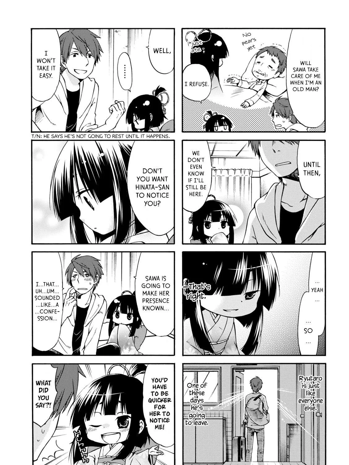 Because the apartment, with the Zashikiwarashi Chapter 4 page 11 - 