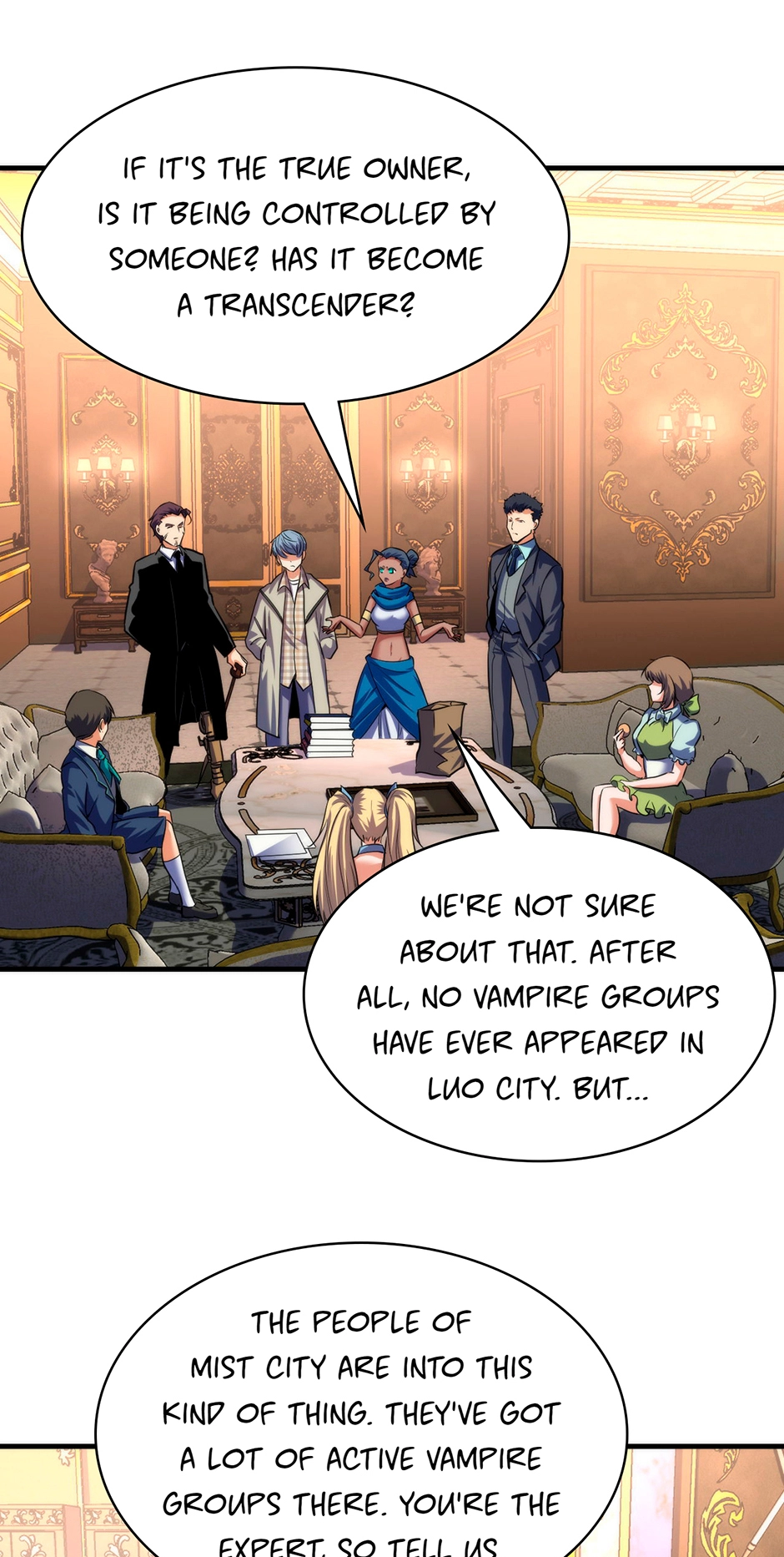 Becoming a Cthulhuian Overlord Chapter 175 page 33 - 