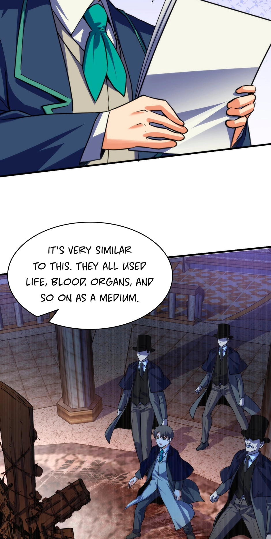 Becoming a Cthulhuian Overlord Chapter 175 page 35 - 