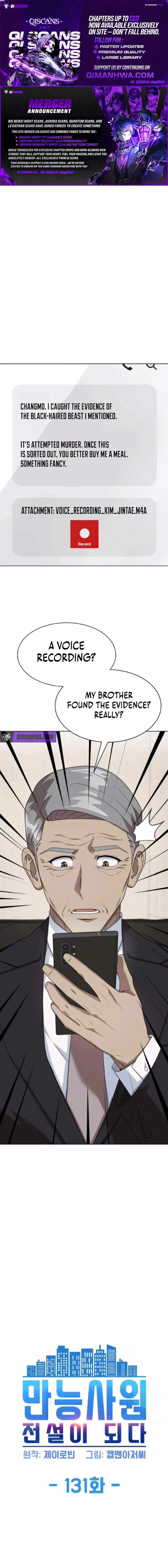 Becoming A Legendary Ace Employee Chapter 131 page 1 - 