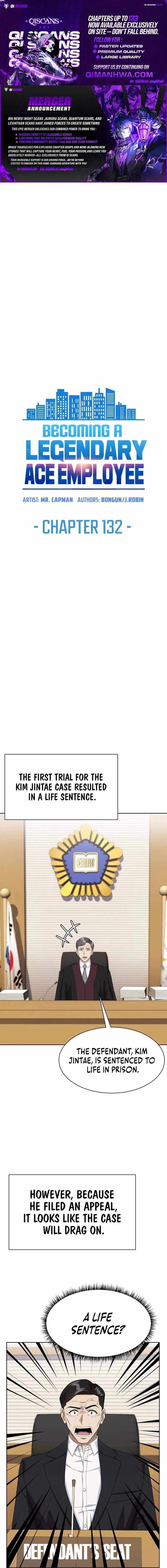 Becoming A Legendary Ace Employee Chapter 132 page 1 - 