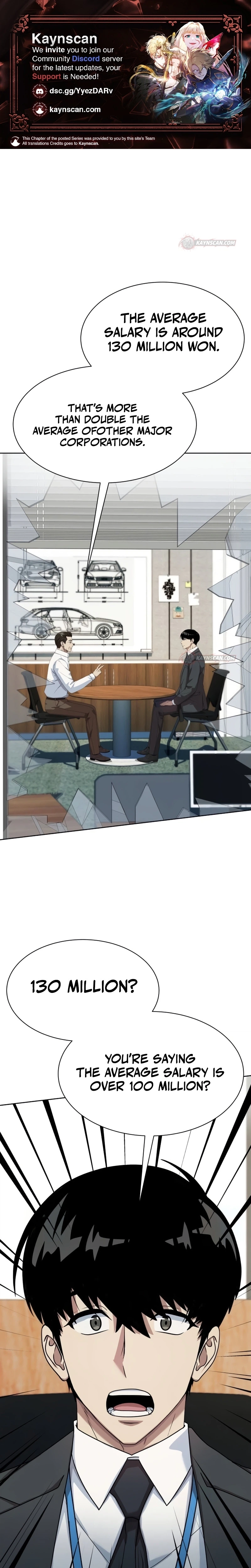 Becoming A Legendary Ace Employee Chapter 140 page 1 - 