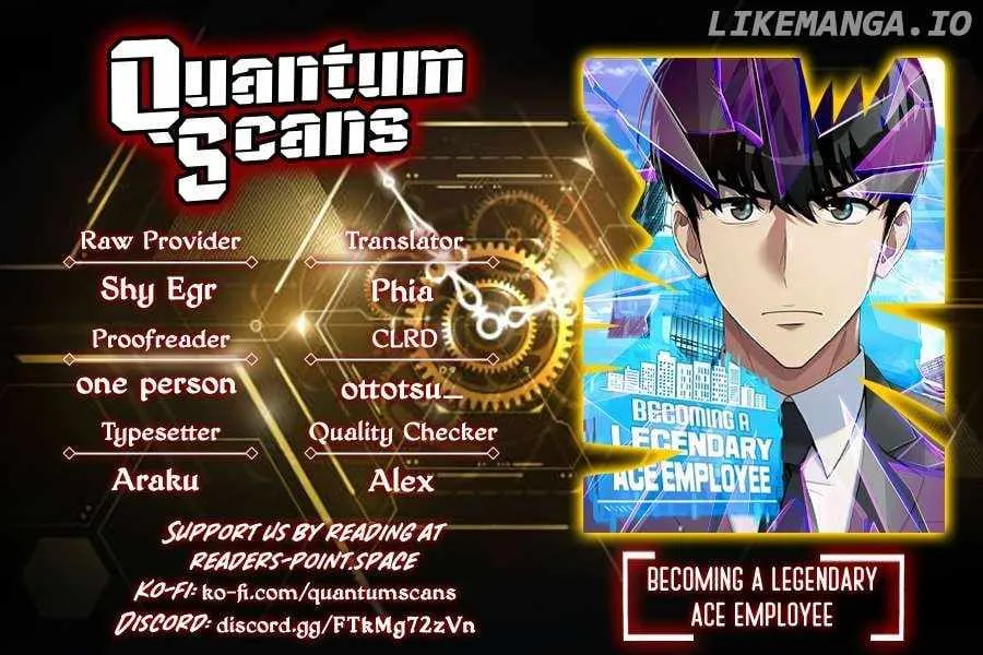 Becoming A Legendary Ace Employee Chapter 33 page 1 - 
