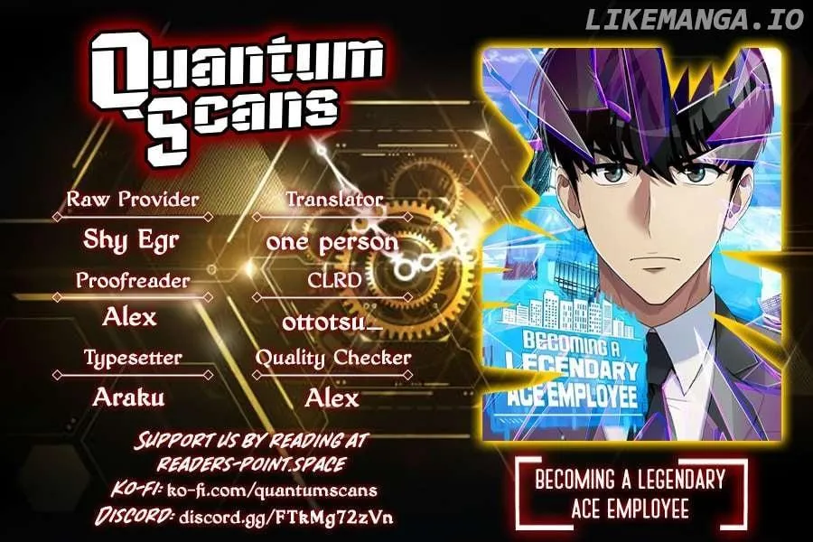 Becoming A Legendary Ace Employee Chapter 36 page 1 - 