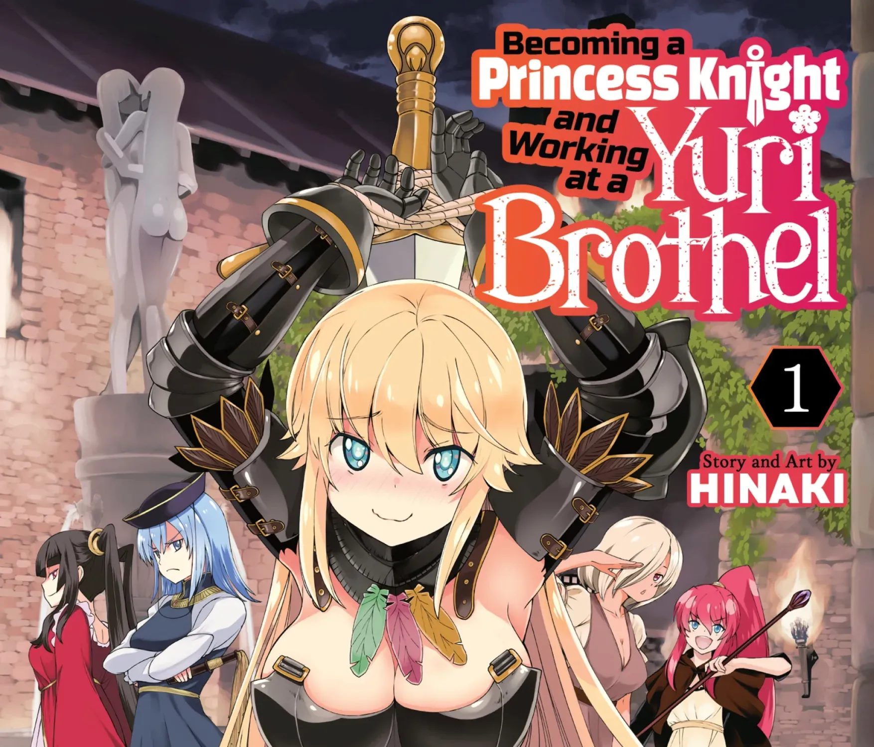 Becoming a Princess Knight and Working at a Yuri Brothel Chapter 1 page 1 - 