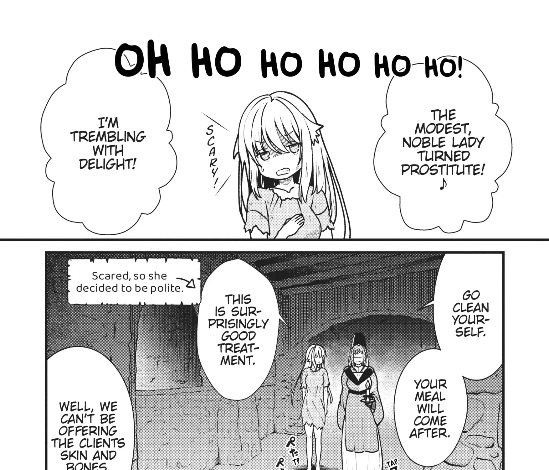 Becoming a Princess Knight and Working at a Yuri Brothel Chapter 1 page 25 - 
