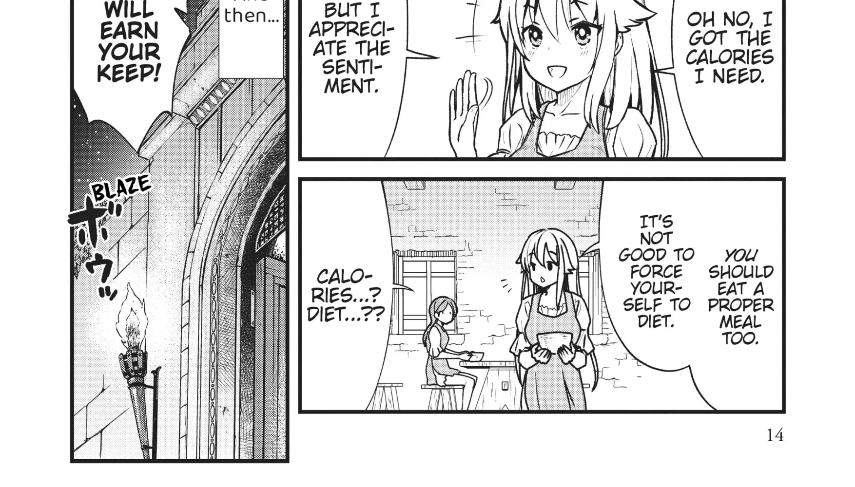 Becoming a Princess Knight and Working at a Yuri Brothel Chapter 1 page 30 - 