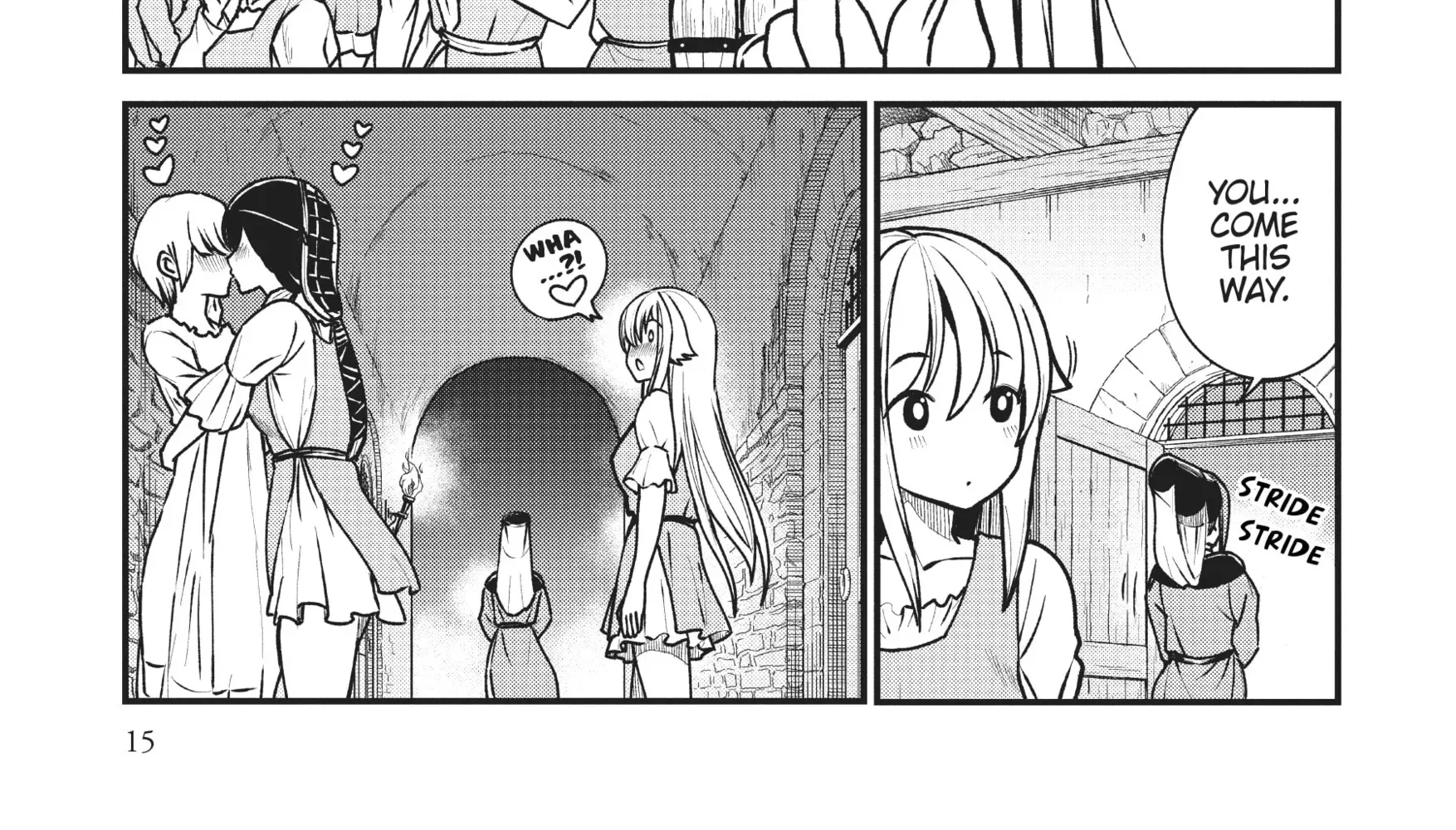 Becoming a Princess Knight and Working at a Yuri Brothel Chapter 1 page 32 - 