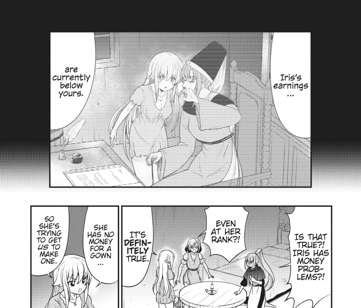 Becoming a Princess Knight and Working at a Yuri Brothel Chapter 10 page 1 - 