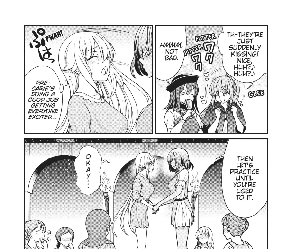 Becoming a Princess Knight and Working at a Yuri Brothel Chapter 10 page 11 - 