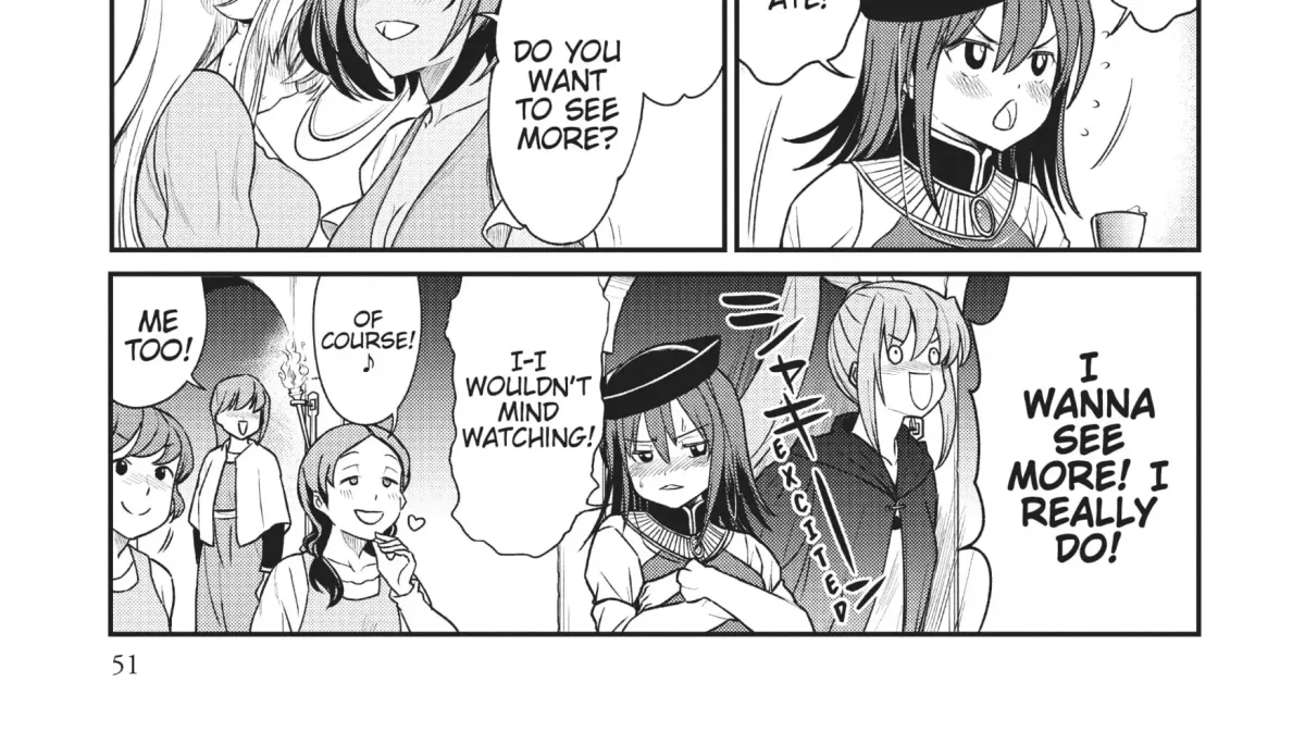 Becoming a Princess Knight and Working at a Yuri Brothel Chapter 10 page 14 - 