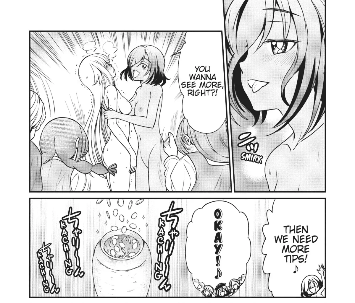 Becoming a Princess Knight and Working at a Yuri Brothel Chapter 10 page 23 - 