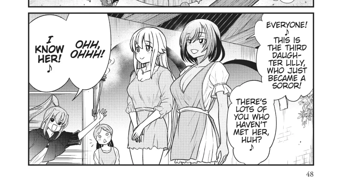 Becoming a Princess Knight and Working at a Yuri Brothel Chapter 10 page 8 - 