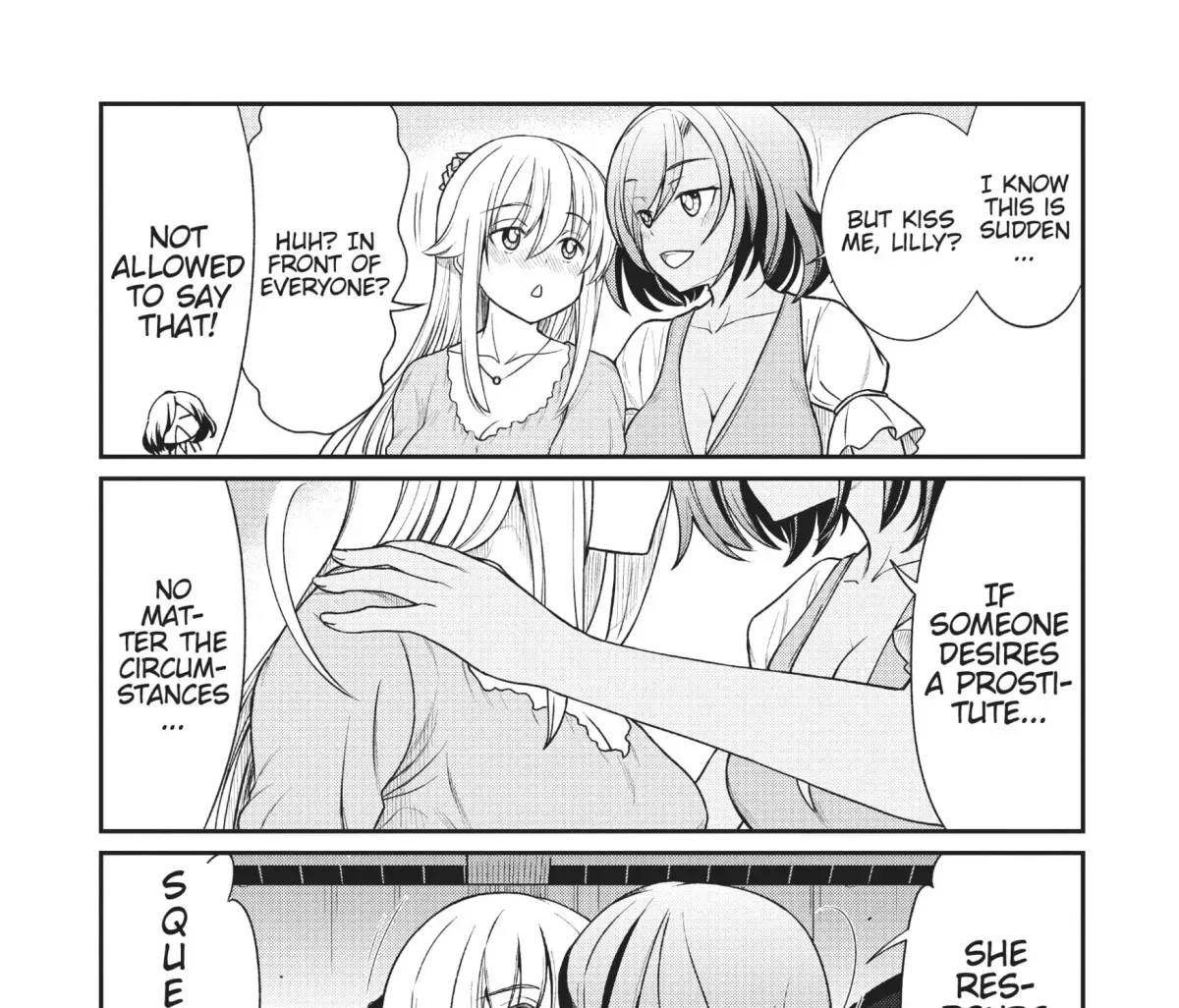 Becoming a Princess Knight and Working at a Yuri Brothel Chapter 10 page 9 - 