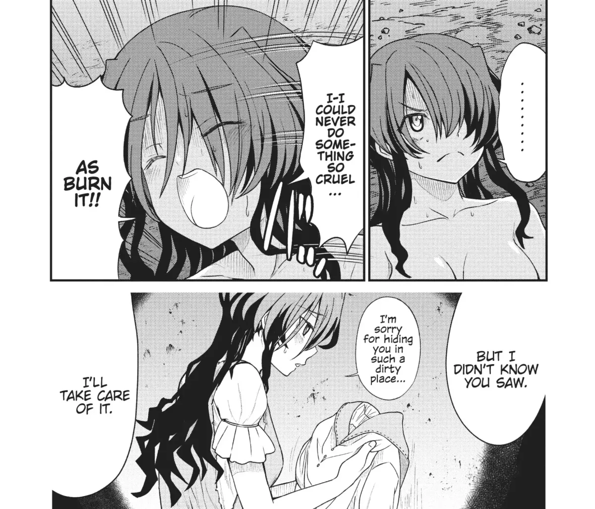 Becoming a Princess Knight and Working at a Yuri Brothel Chapter 12 page 13 - 