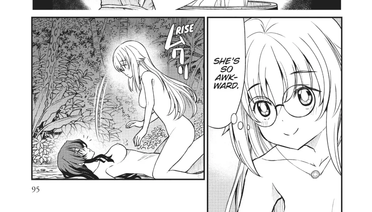 Becoming a Princess Knight and Working at a Yuri Brothel Chapter 12 page 14 - 