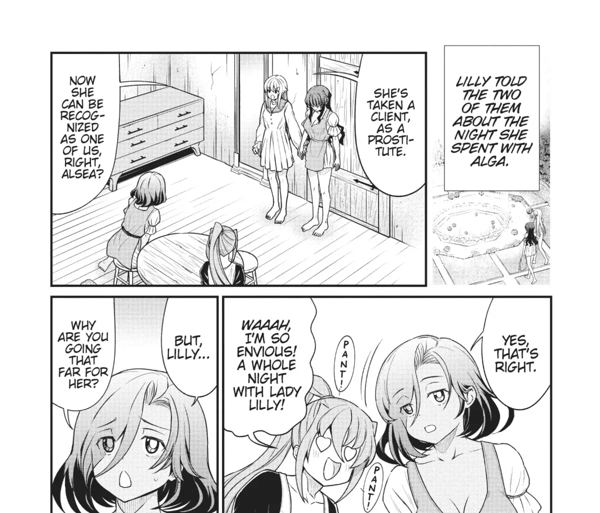 Becoming a Princess Knight and Working at a Yuri Brothel Chapter 13 page 5 - 