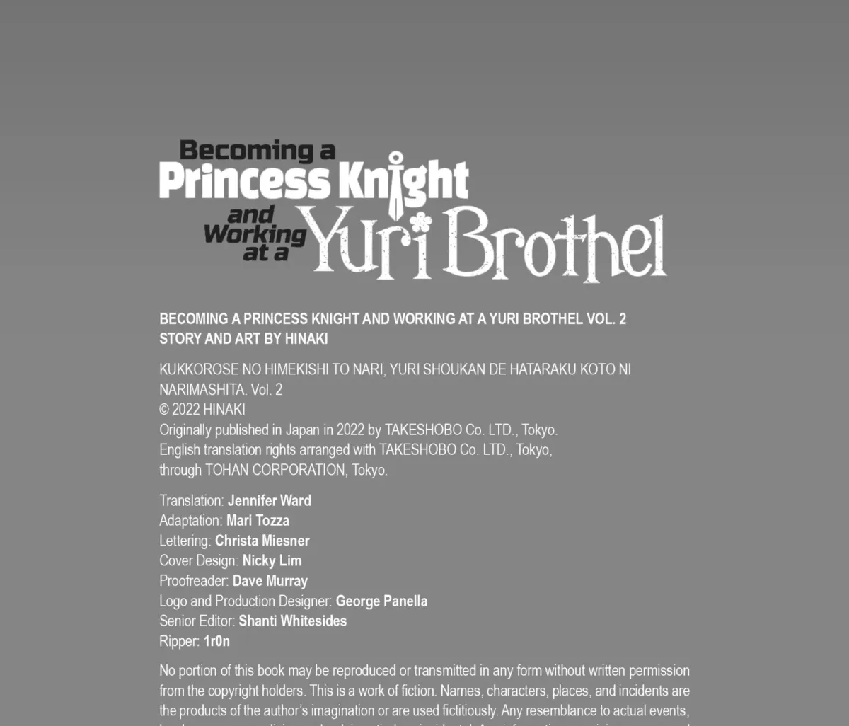 Becoming a Princess Knight and Working at a Yuri Brothel Chapter 14.1 page 11 - 