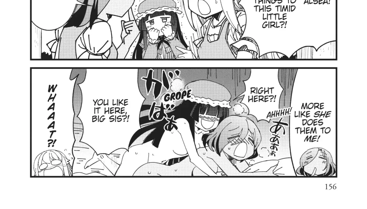 Becoming a Princess Knight and Working at a Yuri Brothel Chapter 14.1 page 4 - 
