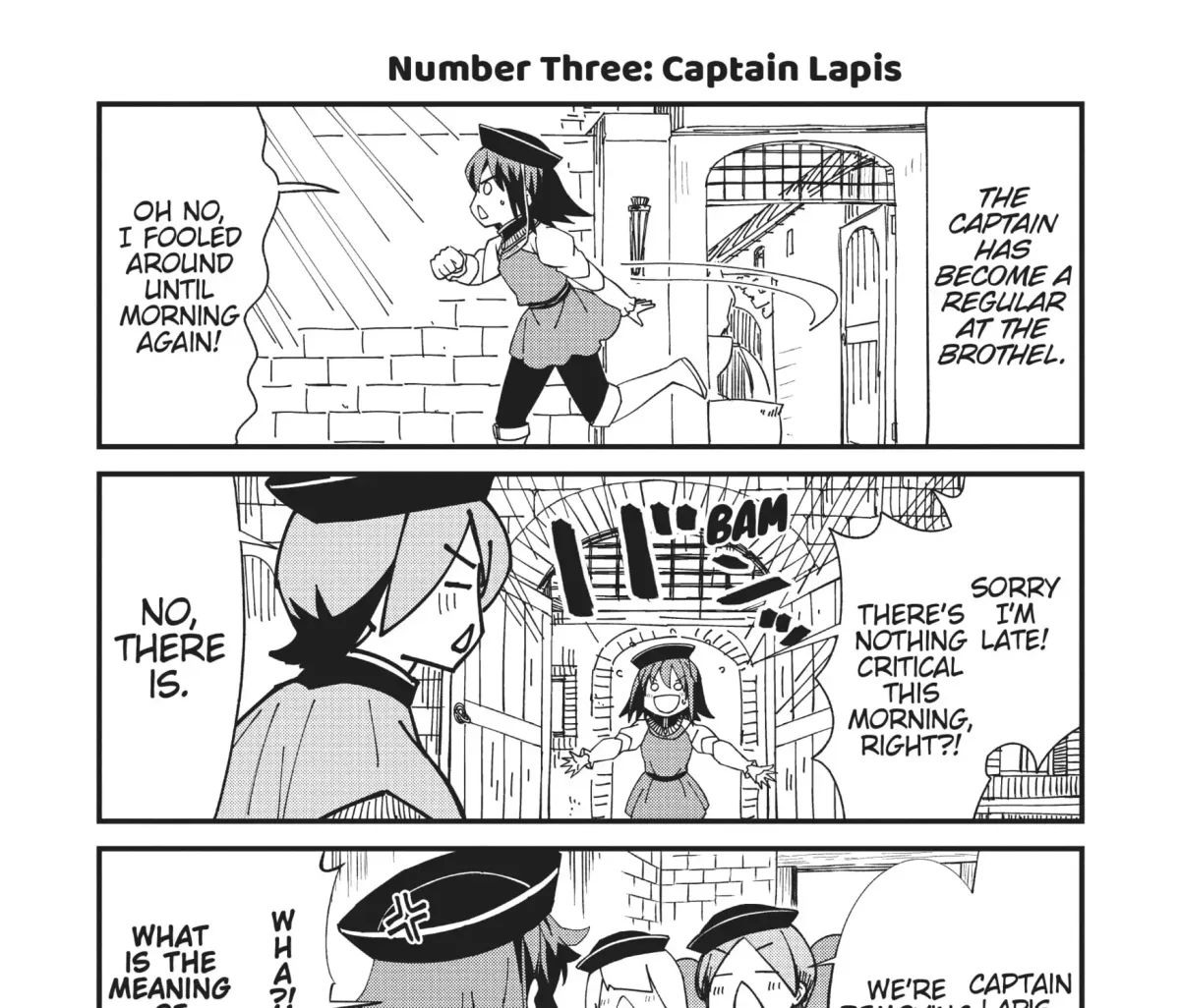 Becoming a Princess Knight and Working at a Yuri Brothel Chapter 14.1 page 7 - 