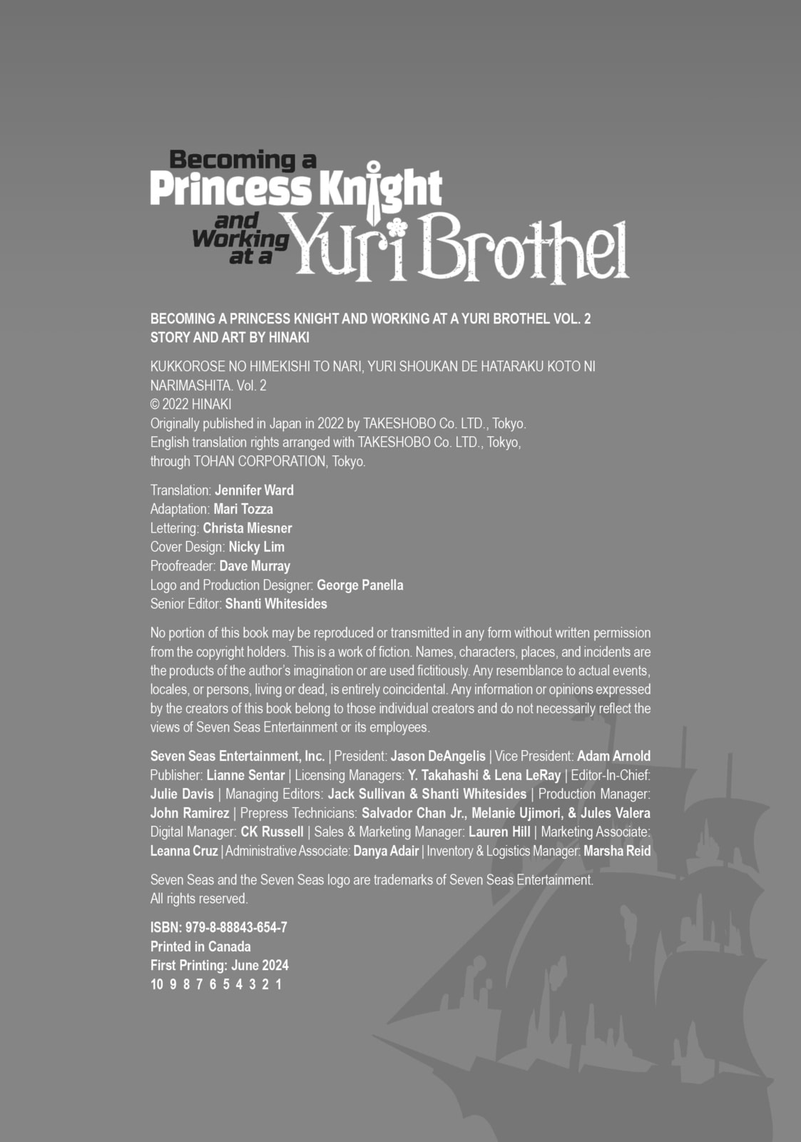 Becoming a Princess Knight and Working at a Yuri Brothel Chapter 14.5 page 6 - 