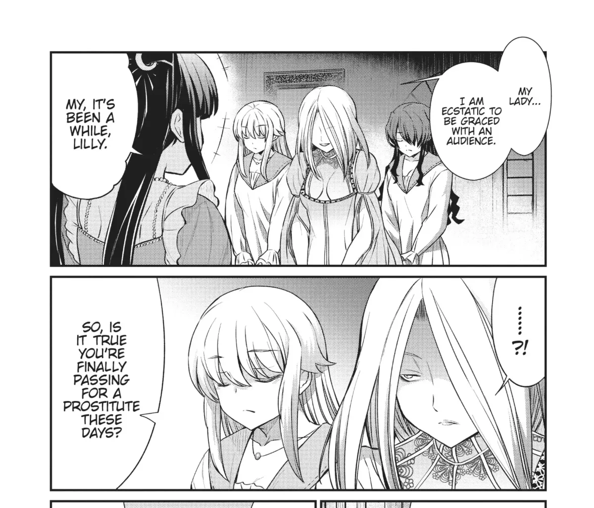 Becoming a Princess Knight and Working at a Yuri Brothel Chapter 14 page 9 - 