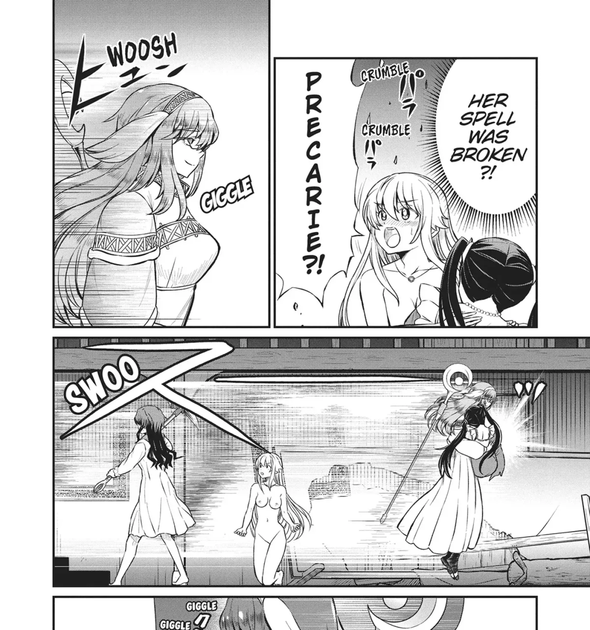Becoming a Princess Knight and Working at a Yuri Brothel Chapter 15 page 37 - 