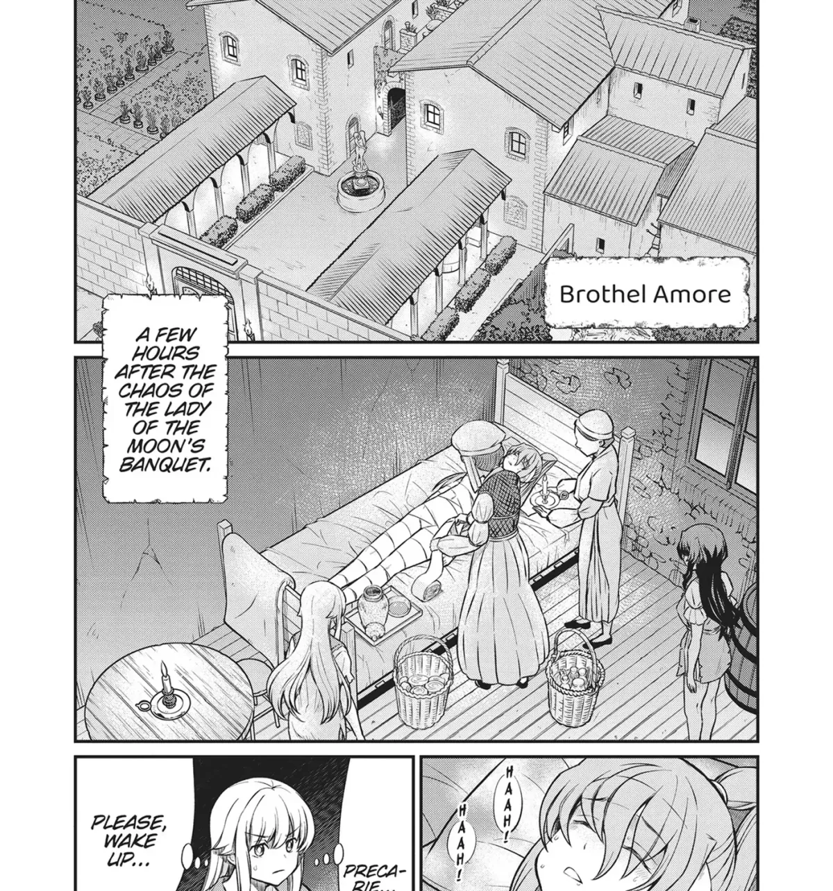 Becoming a Princess Knight and Working at a Yuri Brothel Chapter 16 page 1 - 