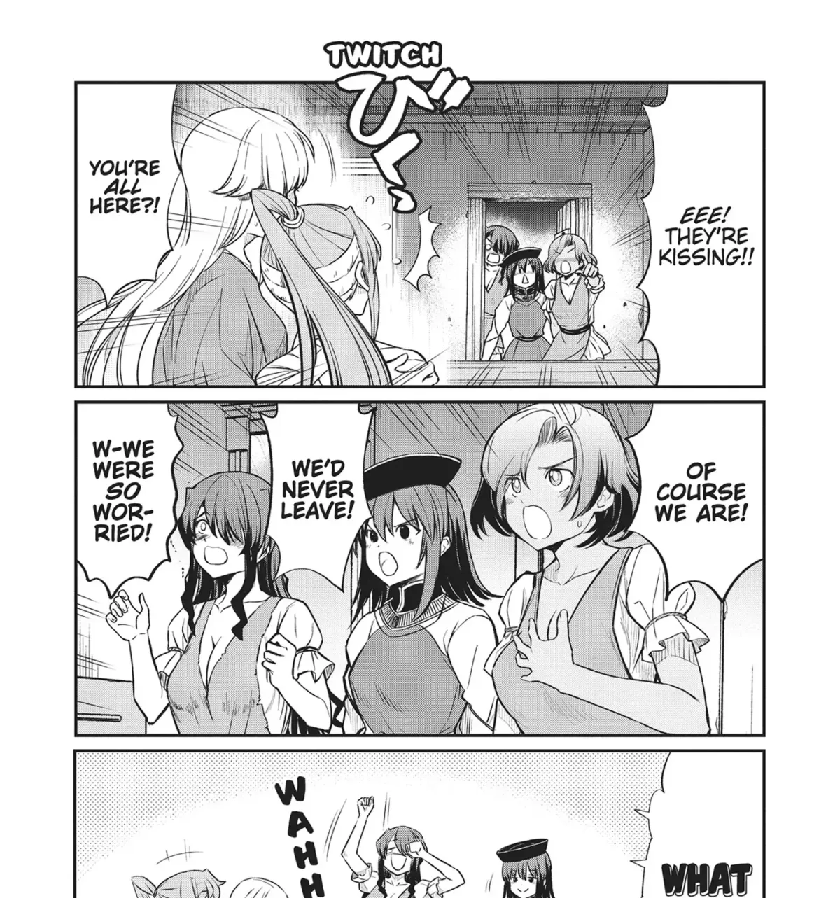 Becoming a Princess Knight and Working at a Yuri Brothel Chapter 16 page 33 - 
