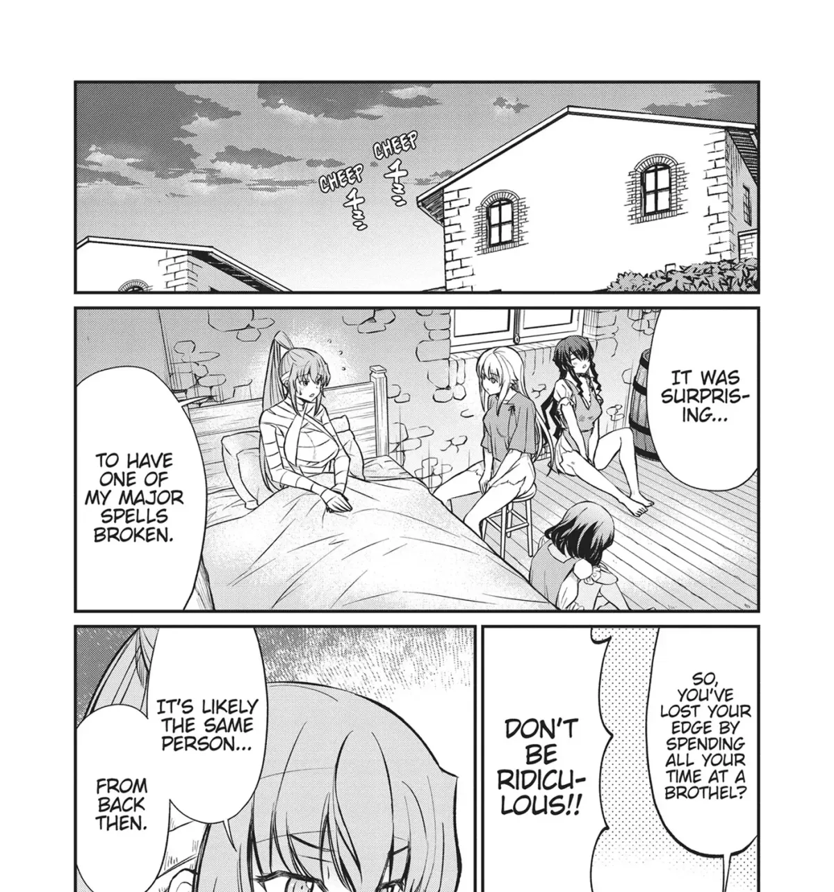 Becoming a Princess Knight and Working at a Yuri Brothel Chapter 16 page 35 - 