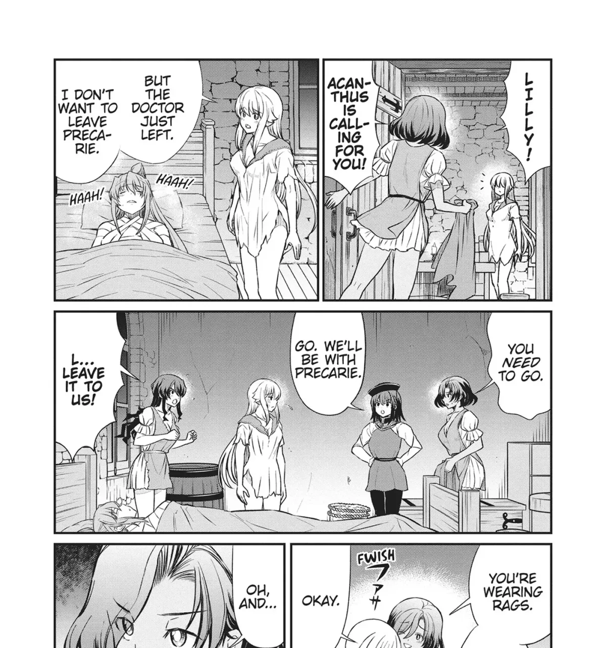 Becoming a Princess Knight and Working at a Yuri Brothel Chapter 16 page 5 - 