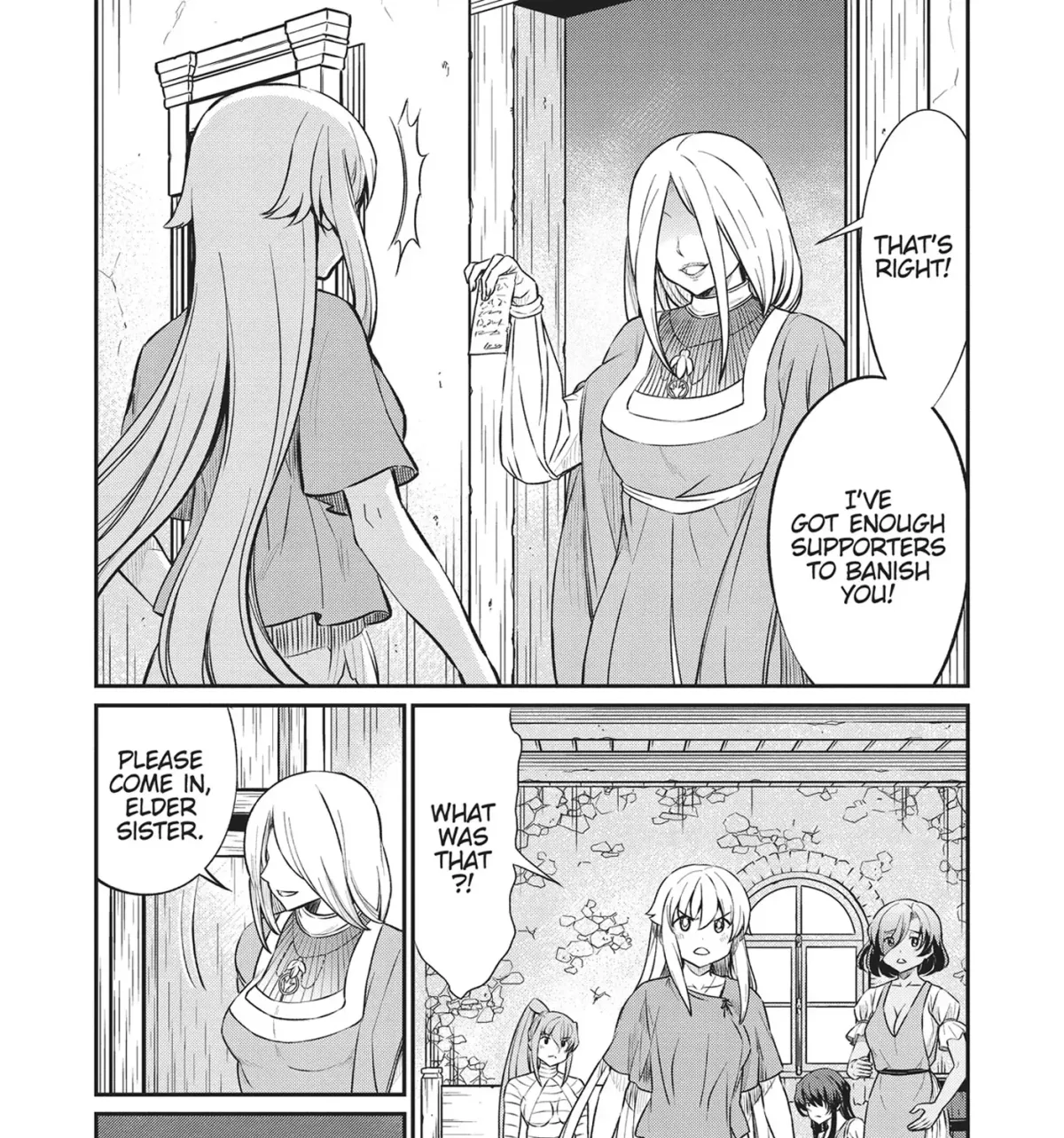 Becoming a Princess Knight and Working at a Yuri Brothel Chapter 17 page 1 - 