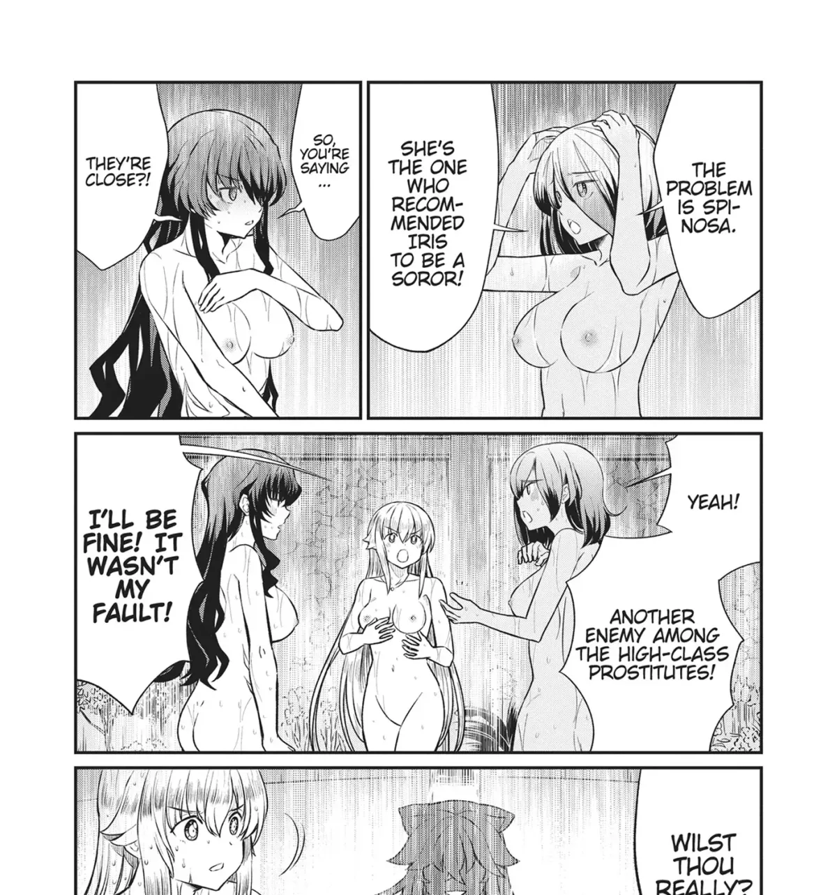 Becoming a Princess Knight and Working at a Yuri Brothel Chapter 17 page 11 - 