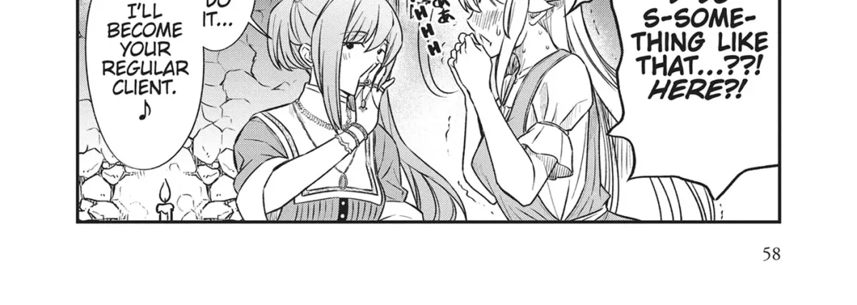 Becoming a Princess Knight and Working at a Yuri Brothel Chapter 17 page 32 - 