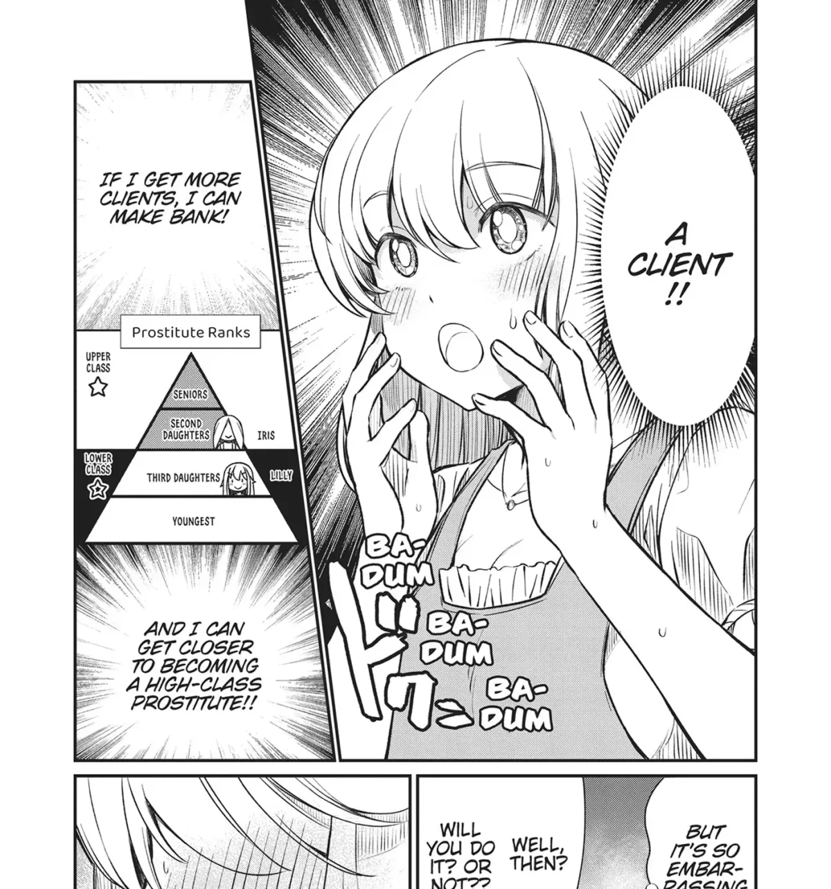 Becoming a Princess Knight and Working at a Yuri Brothel Chapter 17 page 33 - 