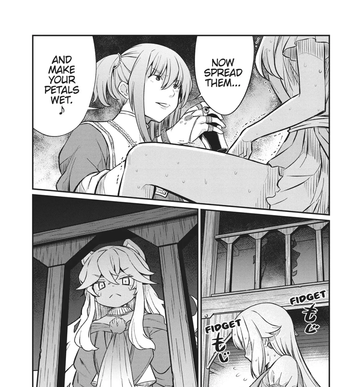 Becoming a Princess Knight and Working at a Yuri Brothel Chapter 17 page 37 - 