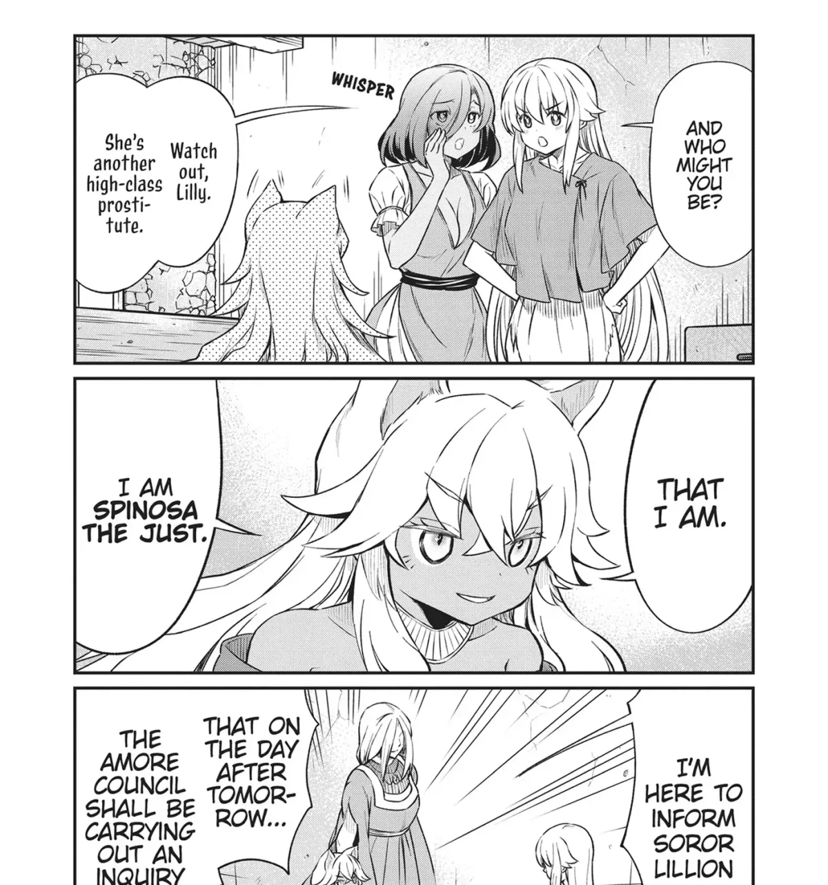 Becoming a Princess Knight and Working at a Yuri Brothel Chapter 17 page 5 - 