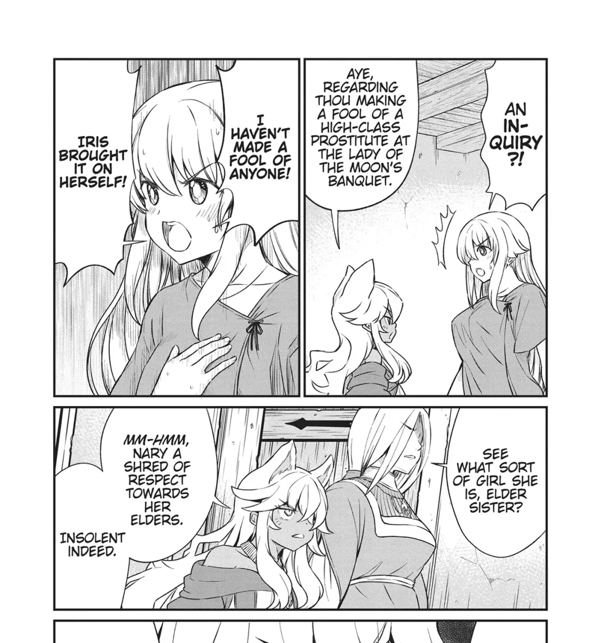 Becoming a Princess Knight and Working at a Yuri Brothel Chapter 17 page 7 - 
