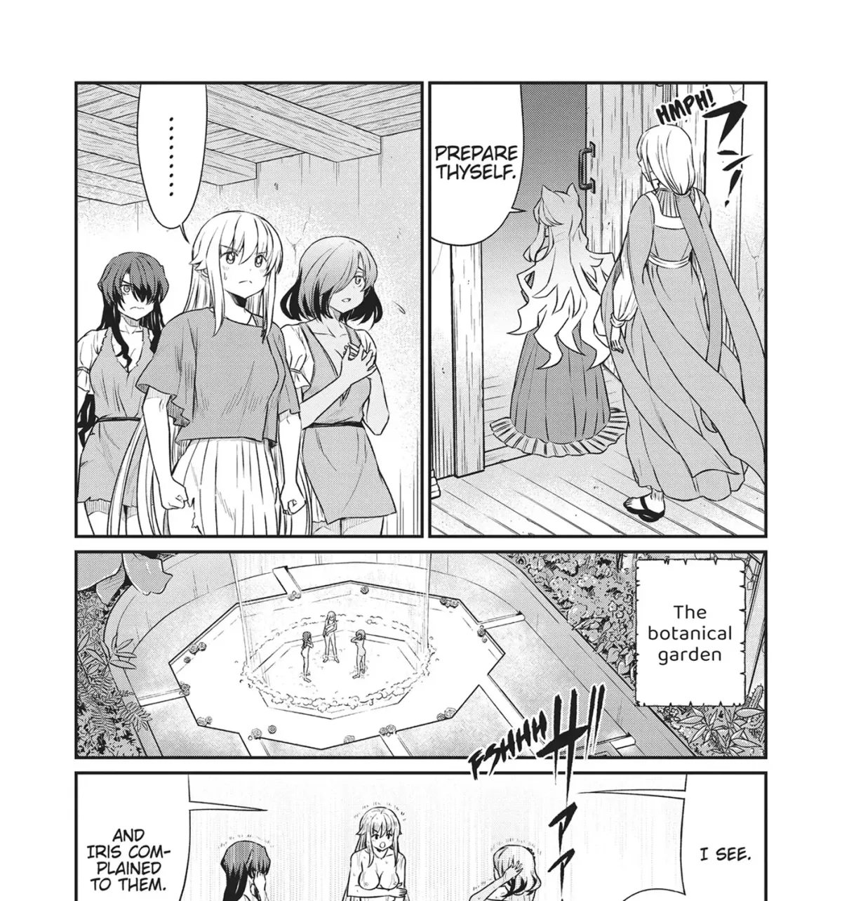 Becoming a Princess Knight and Working at a Yuri Brothel Chapter 17 page 9 - 