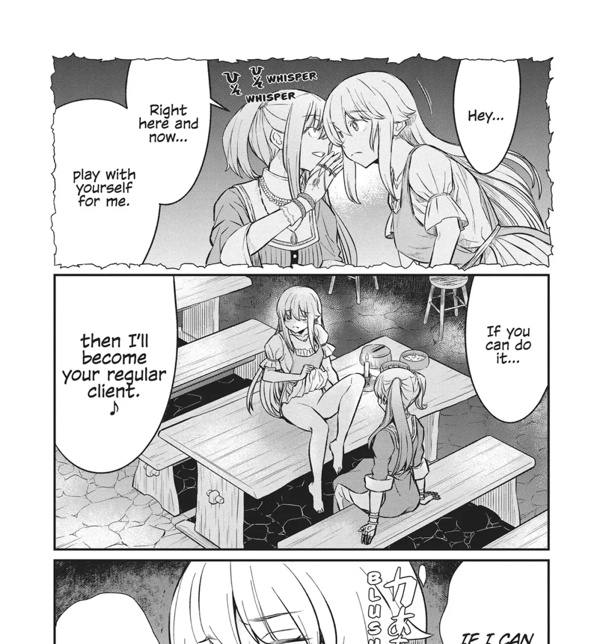 Becoming a Princess Knight and Working at a Yuri Brothel Chapter 18 page 1 - 