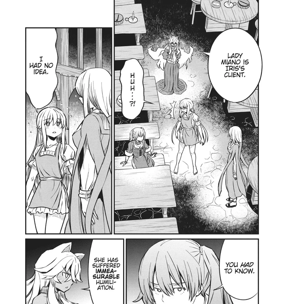 Becoming a Princess Knight and Working at a Yuri Brothel Chapter 18 page 11 - 