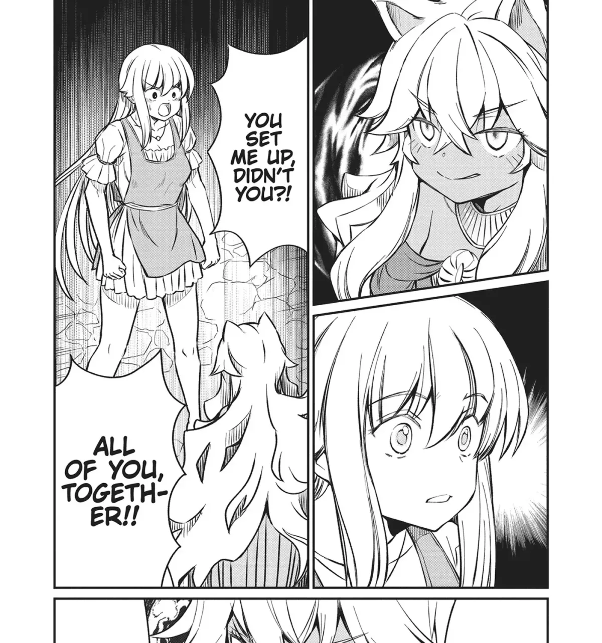 Becoming a Princess Knight and Working at a Yuri Brothel Chapter 18 page 17 - 