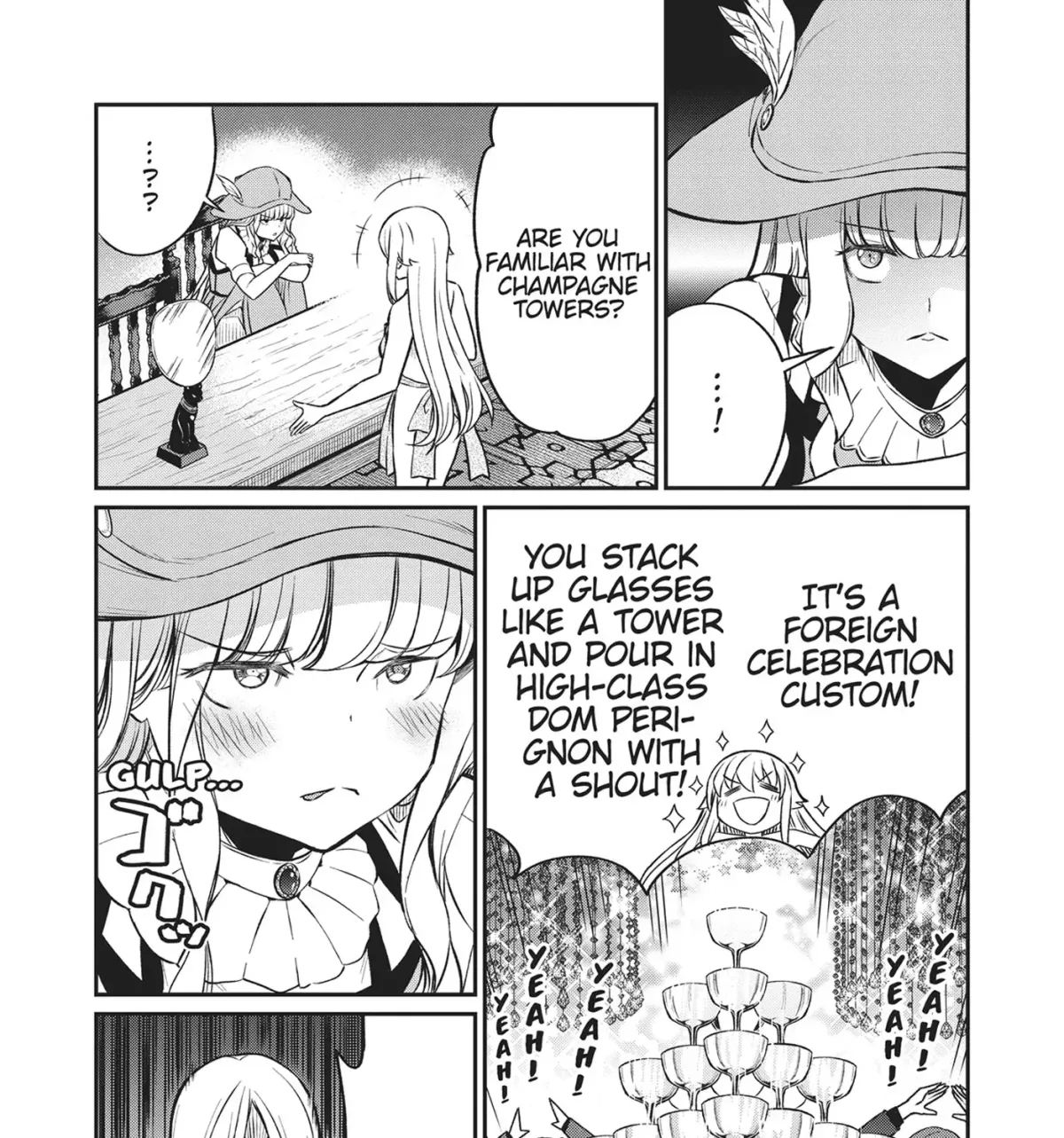 Becoming a Princess Knight and Working at a Yuri Brothel Chapter 19 page 17 - 