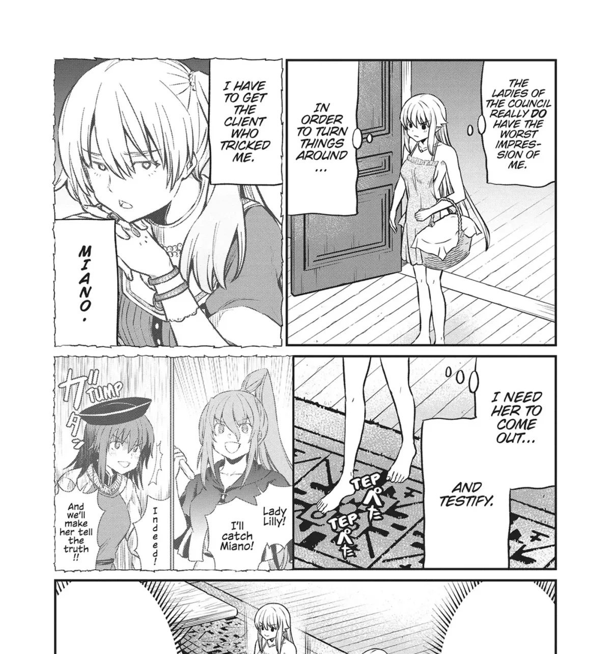 Becoming a Princess Knight and Working at a Yuri Brothel Chapter 19 page 5 - 