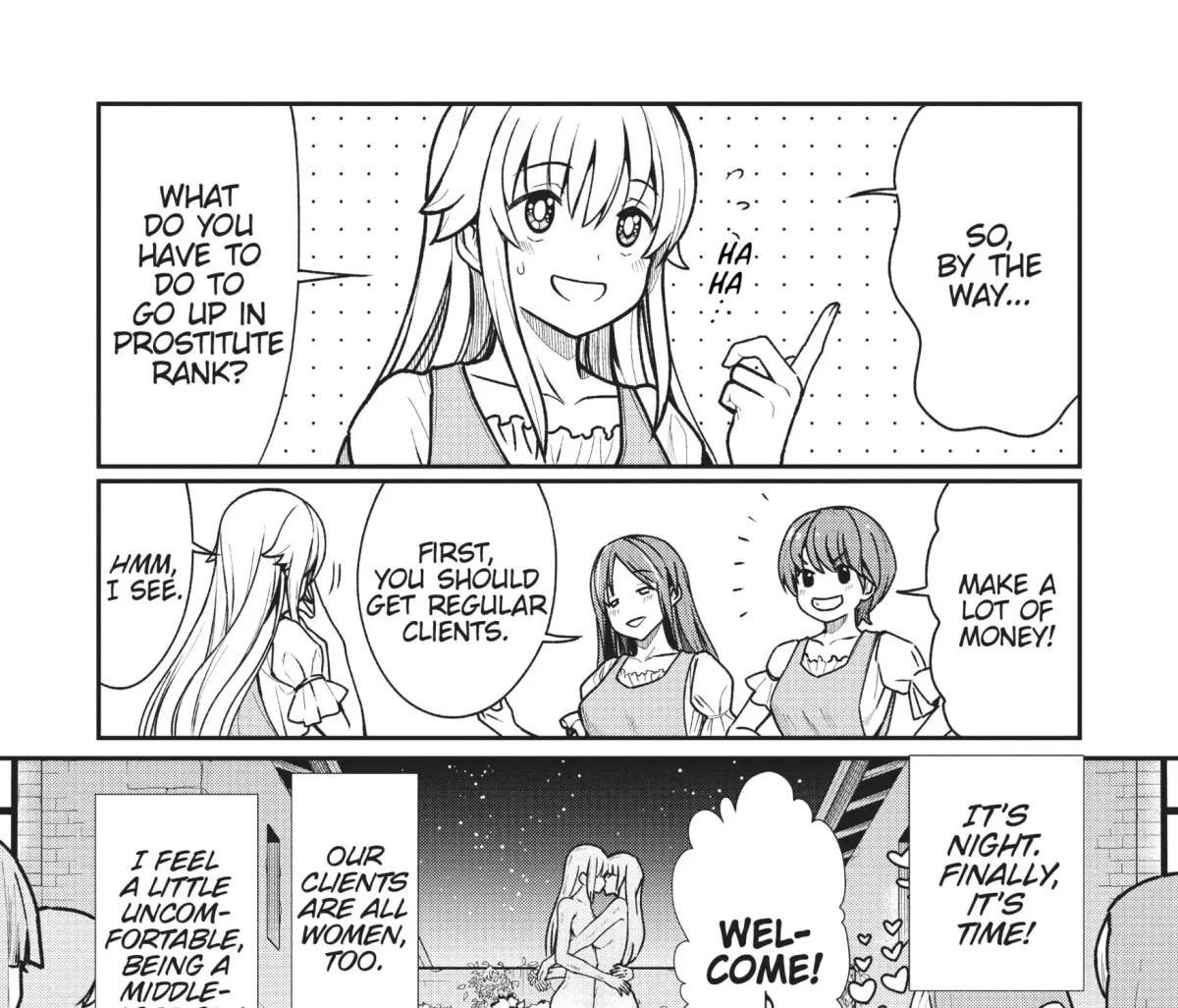 Becoming a Princess Knight and Working at a Yuri Brothel Chapter 2 page 11 - 