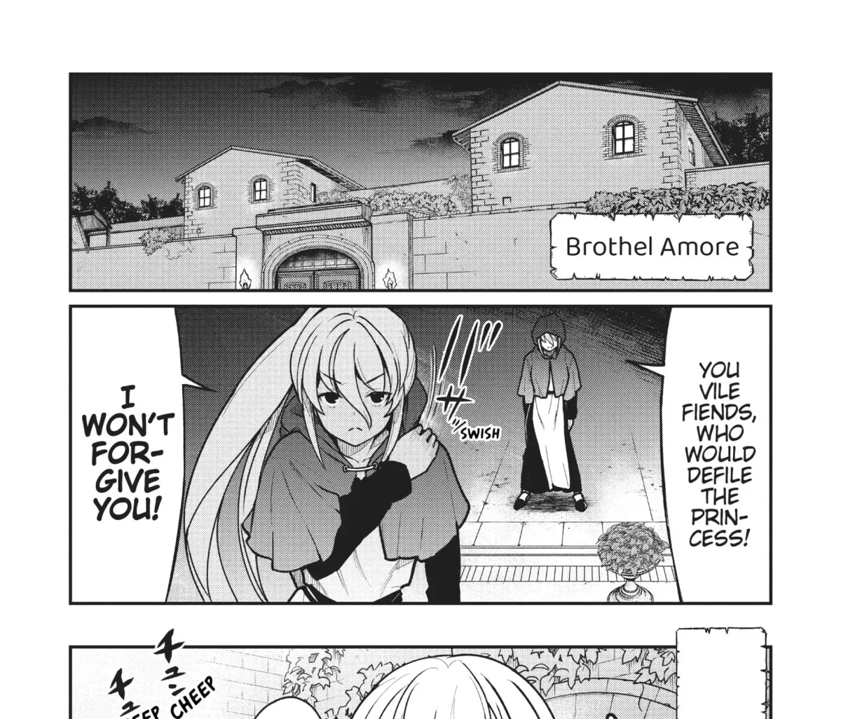 Becoming a Princess Knight and Working at a Yuri Brothel Chapter 2 page 3 - 