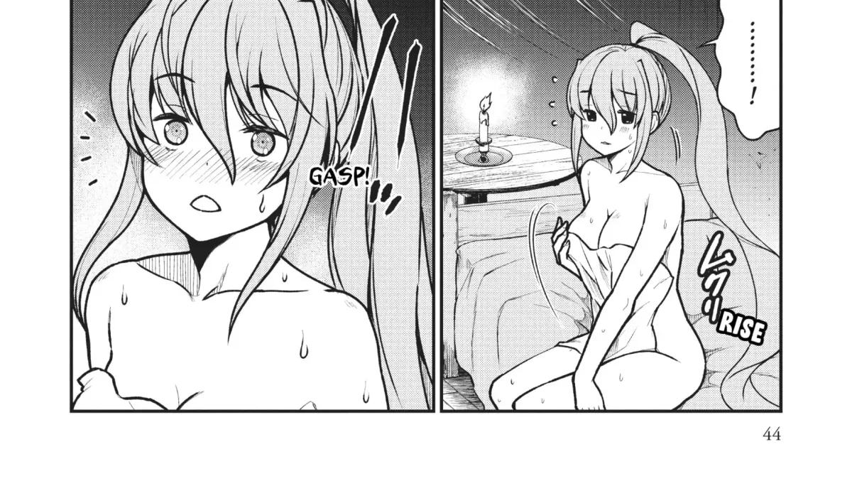 Becoming a Princess Knight and Working at a Yuri Brothel Chapter 2 page 36 - 