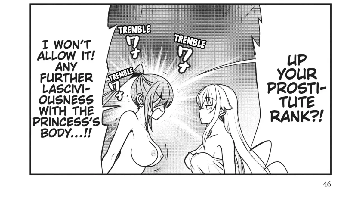 Becoming a Princess Knight and Working at a Yuri Brothel Chapter 2 page 40 - 