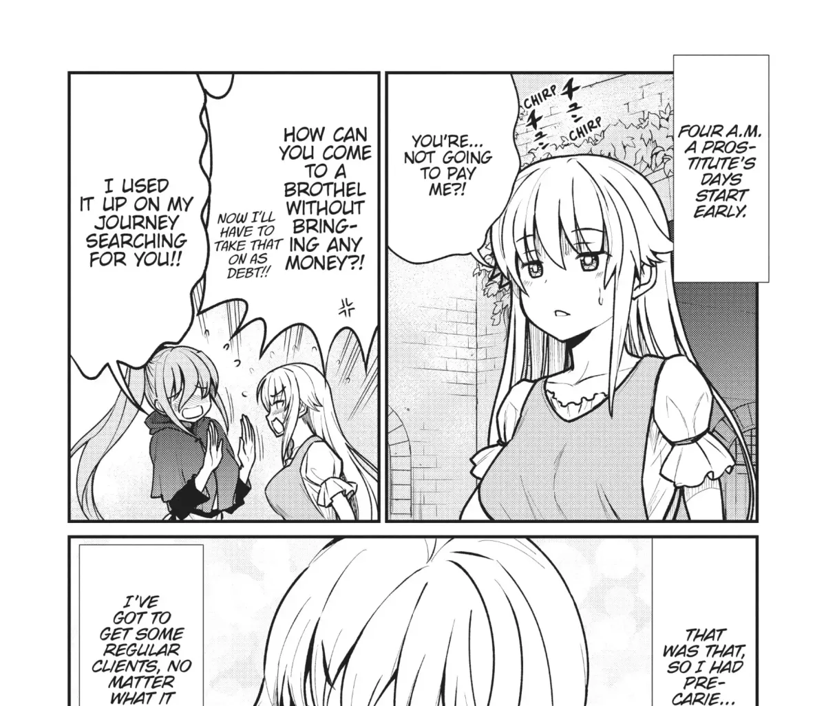 Becoming a Princess Knight and Working at a Yuri Brothel Chapter 2 page 43 - 